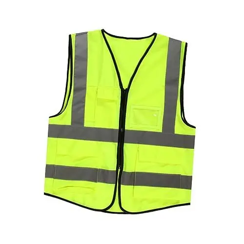 Produktbild: OSALADI Warnweste Mit Reflektierenden Taschen Für Männer Bauwesen Hygiene Radfahren Laufen Bei Nacht