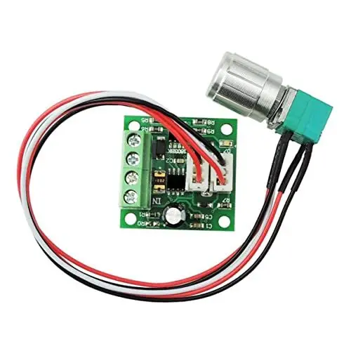 Produktbild: OSALADI PWM DC Motor Controller 1803BKW 3V 5V 6V 12V 2A 30W Einstellbarer Drehzahlregler Mit Schalter Präzise Steuerung Für Elektromotoren Kompatibel Mit Verschiedenen Spannungen