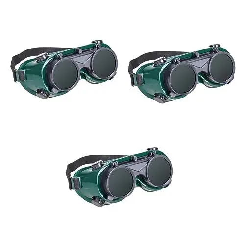 Produktbild: OSALADI Schutzbrillen 3 Stück Outdoor- -Sonnenbrillen Langlebig Auch Transparent Sicher Freihändig Premium-Konzerte Theaterschauen Reisen Hochklappbar Und Schweißen Völlig Freihändige