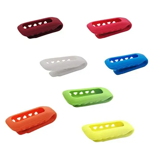 Produktbild: OSALADI 3stücke Schrittzähler Silikonclips Bunt Ersatzclips Halter Für One Einfach An Tasche Oder Gürtel Befestigen Strapazierfähig
