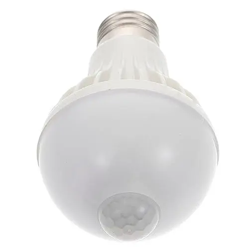 Produktbild: OSALADI Smart Bewegungsmelder Bewegungsmelder Infrarotlampe Wärmelampe Menschlicher K?rper Plastikkolben Erfasst Kreativer Glühlampe- Ersatz Infrarotlampe Wärmelampe Smart Bulb