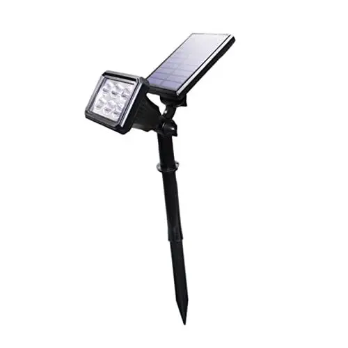 Produktbild: OSALADI Solar-bodenleuchten Solar-pfahllicht Solare Wegebeleuchtung Nachtlicht Rasenlicht Gartenstrahler Solarleuchten Im Freien Dämmerung Bis Pfahllampe Wandleuchte Bodenlicht Led