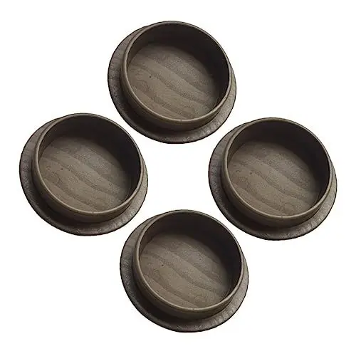Produktbild: OSALADI Stuhlbein-bodenschoner Möbelbeinkappen Aus Kunststoff Stuhlfußpolster 4 Stück 60 Mm Kratzfestes Bodenschoner-Set