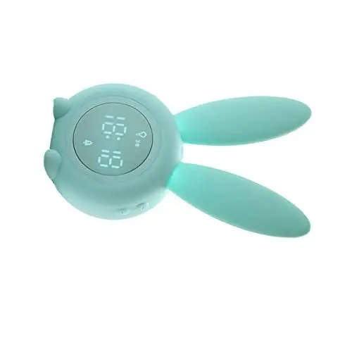 Produktbild: OSALADI Süßer Wecker Cartoon- Wecker Leuchtender Wecker Schlaftrainer Für Kinder Nachtlampe Aus Silikon Leuchtende Tieruhr Ok, Uhr Zu Wecken Kinderalarm Ornamente Kleinkind Intelligent