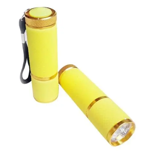 Produktbild: OSALADI -taschenlampe Und Uv-schwarzlicht-taschenlampe Kompakte Größe Für Gelderkennung Camping Notfallgebrauch