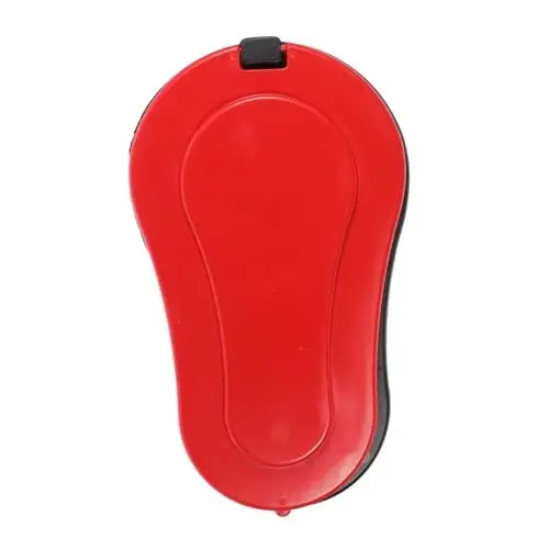 Produktbild: OSALADI Tragbare Campingtoilette Stabile Hocktoilette Temporäre Toilette Für Outdoor-reisen Heimbaustellen Geruch Schwarzer Boden Roter Deckel
