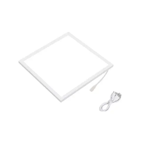 Produktbild: OSALADI Tisch Bausätze 1stk Faltzelt Panel Leuchtkasten Facecam Lichtplatte Fotografie Beleuchtung Schattenloses Licht Schattenlose Lampe Led Weiß Tragbar LED-Kit
