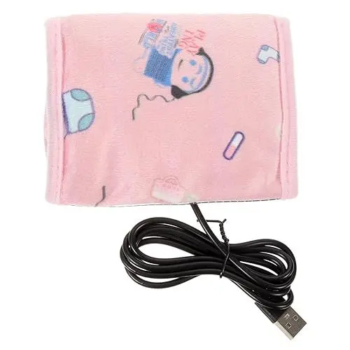 Produktbild: OSALADI Babyflaschenwärmer Flaschenheizungsabdeckung Autoadapter Weiche Baumwolle Sicher Für Babys