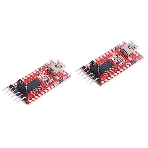 Produktbild: OSALADI USB-Adapter 2st Seriell-zu-USB-Adapter Serieller Adapter USB Zu Seriell Adapter USB-seriell-Adapter Moduladapter Downloader Serielle Schnittstelle Nocken