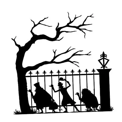 Produktbild: OSALADI Halloween Wandaufkleber Geister-muster Dekorative Wandsticker Für Halloween Lange Geruchlos Lustige Und Gruselige Atmosphäre Für Ihre