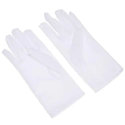Produktbild: OSALADI Wegwerf Handschuhe Feuchtigkeitsspendende Handschuhe 10 Paar Arbeitshandschuh Handschuhe Einweg Gartenhandschuh Schmuck Fräulein Weiß Schutzhandschuhe Medizinische Handschuhe