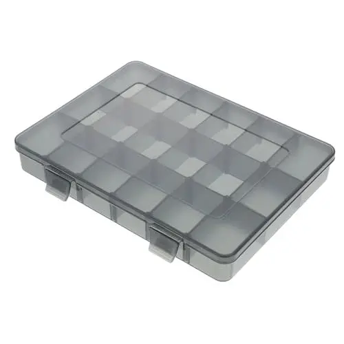 Produktbild: OSALADI Werkzeugkasten-hardware-organizer Tragbare Schraubenbox Kunststoff-aufbewahrungskoffer Für Schrauben Und Muttern