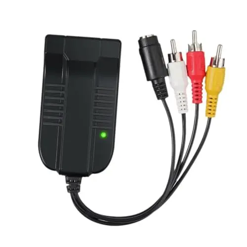 Produktbild: OSALADI Konverterbox Auf Adapter Auf Konverter S Schwarz Unterstützt Digitale Unterhaltungs- Und Sicherheitsanwendungen