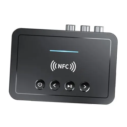 Produktbild: OSALADI -empfänger Audioempfänger Tv-audiosystem-Receiver Drahtloser Audioadapter Für Autos WLAN-empfänger Drahtloser Empfänger Für Auto Audiokonverter 2 in 1 Hochfester Feuer-pc