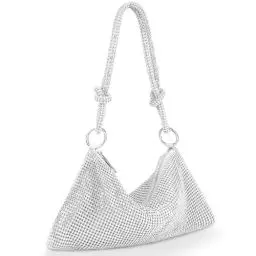 Produktbild: OSDUE Damen Clutch Glitzer, Strass Clutch Geldbörsen, Glitzer Abendtasche Umhängetasche, Kristall Clutch Schultertaschen für Hochzeit Party Freizeit Date