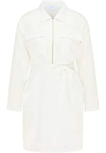 Produktbild: OSHA Damen Hemdblusenkleid 17910930-OS01, Weiss, L