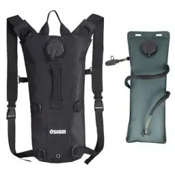 Produktbild: OSIGEI Trinkrucksack mit 3L Wassertank – Auslaufsicherer Trinkbeutel, Leichtes Design & Ergonomisch Verstellbar für Wandern, Radfahren, Fitness – Ideal für Outdoor-Fans, Sportler und Reisende