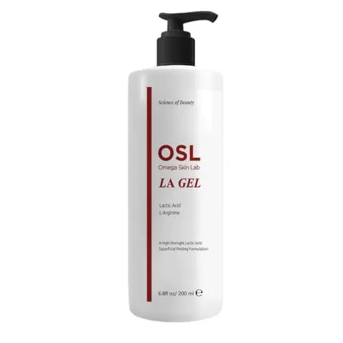 Produktbild: OSL Omega Skin Laboratories La Gel – Sanftes Körperpeeling und Gesichtspeeling, Körperpeeling für Zellregeneration und Keratosis Pilaris