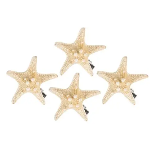 Produktbild: OSOLADY Star Hairclip 12 Strand Haarspange Haarschleifen Bohnenkraut Haarschmuck Für Haarnadel Haarnadel Sunlicios Sunbary Fünfzackige Sternhaarnadel Stern Haarnadeln