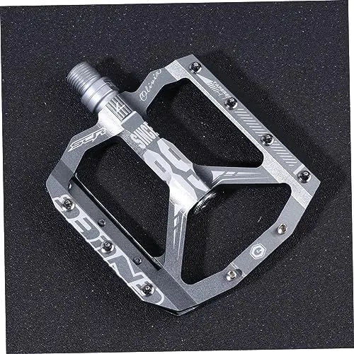Produktbild: OSOLADY 1 Paar Plattformpedal flatpedal fahrradpedale Fahrrad Pedal pedalen für fahrräder Pedale Mountainbike Universalpedal rutschfestes Mountainbike-Pedal Fahrradpedal aus Metall Grey