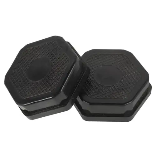 Produktbild: OSOLADY 2st Gummiauflage Für Reckstange Trainingsangebot Indoor-fitness-angebot Endpolster Für Die Türtrainingsstange Von Fitnessgeräten Krafttrainer Pull-up-gerät Black