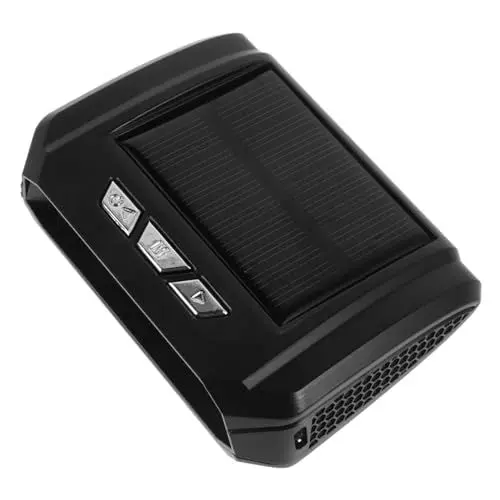 Produktbild: OSOLADY Solar Auto Armaturenbrett Digitaluhr Echtzeit Temperaturanzeige Auto Solarbetriebenes Mini Thermometer für Fahrzeug