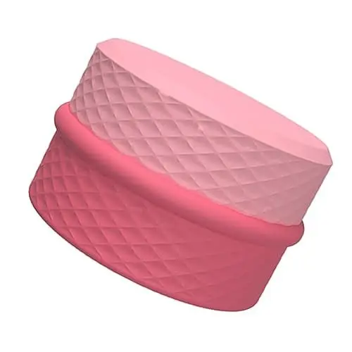 Produktbild: OSOLADY Beauty-verpackungsbox Reiseflaschen Behälter Für Lippenpeeling Lotionsbehälter Behälter Mit Deckel Kosmetikbehälter Lotionsflasche Behälter Für Toilettenartikel Kieselgel Rosa