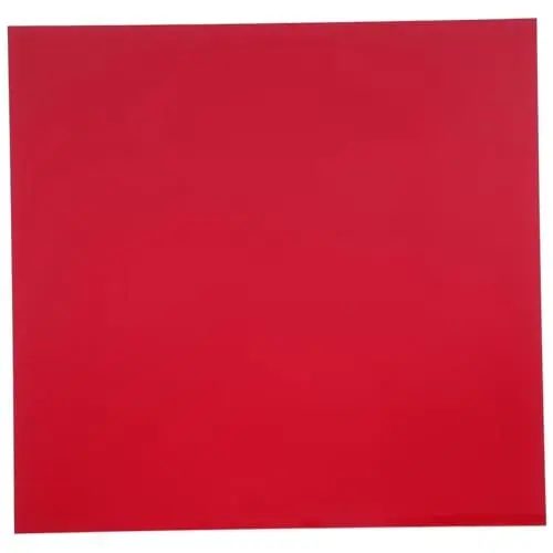 Produktbild: OSOLADY Blatt Acrylplatte Klares Schneidebrett Acrylplatte Für Display Acryl Schneidebrett Rotes Acryl