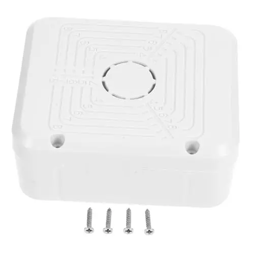 Produktbild: OSOLADY Box Elektrisches Gehäuse Halterung Für Sicherheitskameras Weißes Elektrisches Gehäuse Kunststoff Überwachungskamerahalterung