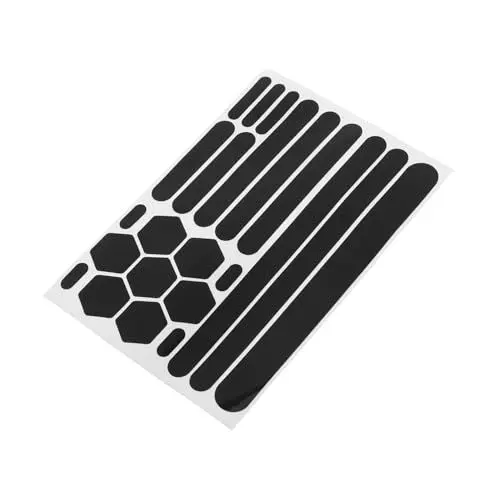Produktbild: OSOLADY Fahrradkettenschutz Fahrradrahmen-Klebeschutzaufkleber robuste PVC-Folie universelle Passform für alle Fahrradtypen