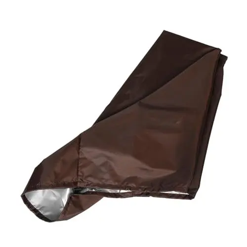 Produktbild: OSOLADY Kapitänssitzbezug Bezüge Für Steuerstühle Sockelsitzbezug Stuhlhussen Für Den Schiffsbau Bootszubehör Ponton-bootsbank-sitzbezug Angelstuhlabdeckung Coffee Oxford-Stoff