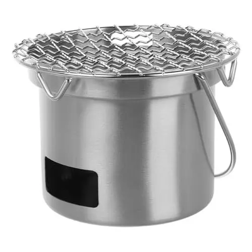 Produktbild: OSOLADY Outdoor Camping Grill Tragetasche Kleiner Tragbarer Holzkohlegrill Für Die Grillversorgung