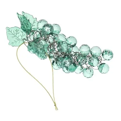 Produktbild: OSOLADY Feier Prop Acryl Glas Traube Cluster Einzigartige Weihnachten Hängen Ornament Party Versorgung