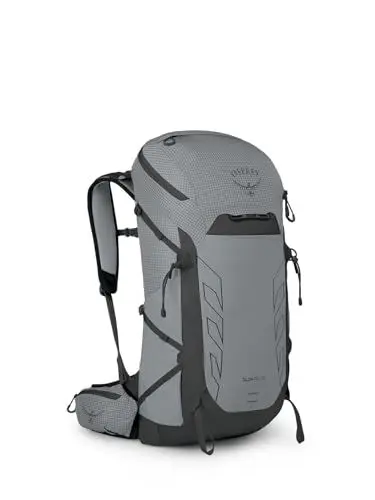 Produktbild: Osprey Talon Pro 30L Herren Wanderrucksack mit Hüftgurt, Silberfutter