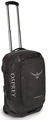 Produktbild: Osprey Rolling Transporter 40 strapazierfähiger Rollkoffer, Unisex Black O/S