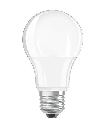 Produktbild: OSRAM Dimmbare LED Lampe mit E27 Sockel, Warmweiss (2700K), klassische Birnenform, 9W, Ersatz für 60W-Glühbirne, matt, LED SUPERSTAR CLASSIC A