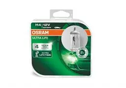 Produktbild: OSRAM Halogen 64193ULT-HCB Glühlampe,kompatible mit Passenger Car, H4, Anzahl 2