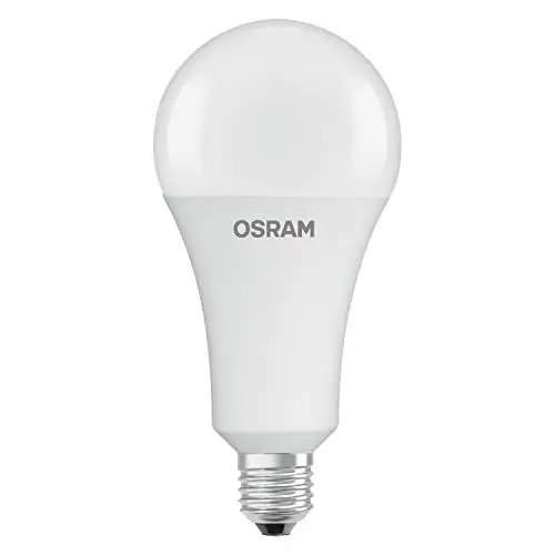 Produktbild: OSRAM LED Star Classic A200, matte LED-Lampe in Birnenform, E27 Sockel, Warmweiß (2700K), 3452 Lumen, Ersatz für herkömmliche 200W-Glühbirnen, 1er-Pack
