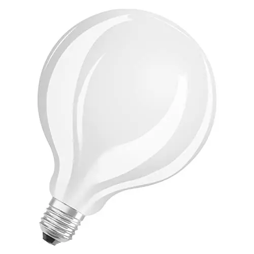 Produktbild: OSRAM LED Star GLOBE125, matte Filament LED-Lampe in Globe Form mit 125mm Durchmesser, E27 Sockel, Kaltweiß (4000K), 2452 Lumen, Ersatz für herkömmliche 150W-Glühbirnen, 1er-Pack