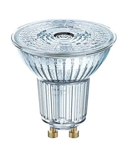 Produktbild: OSRAM PAR16 LED Reflektorlampe mit GU10 Sockel, Warmweiss (2700K), Glas Spot, 4.3W, Ersatz für 50W-Reflektorlampe, LED STAR PAR16, Warmweiß