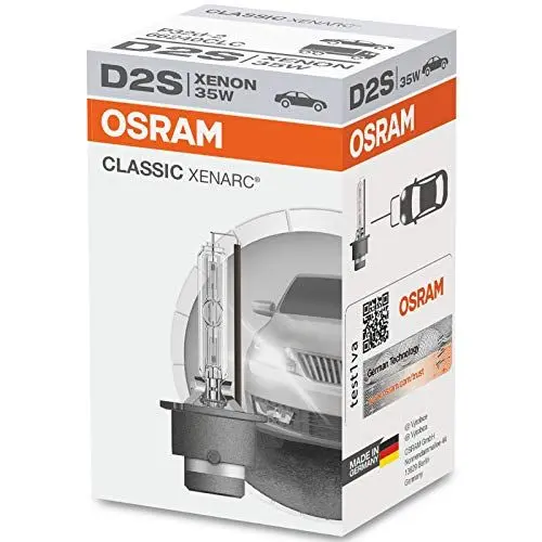 Produktbild: Osram 66240CLC Xenarc Original D2s, Xenon Scheinwerferlampe, 1er Faltschachtel, Schwarz