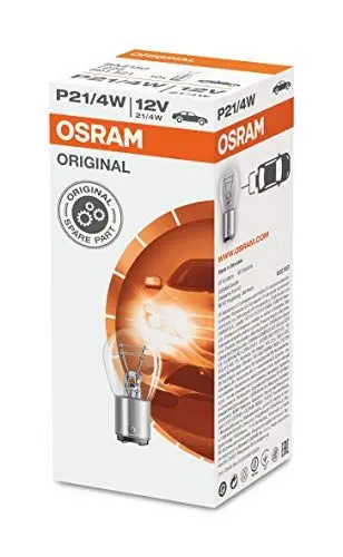Produktbild: Osram 7225 ORIGINAL P21/4W, Blinklichtlampe, 12V, 1 Lampe