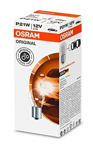 Produktbild: Osram 7506.TP Original Blinklichtlampe P21W, 7506, 12V, 10er Faltschachtel Autolampe Richtungsanzeiger Signallampe,Leuchte Birne