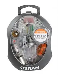 Produktbild: Osram CLK H1/H7 Original Ersatzlampenbox, Halogen-Scheinwerferlampen und Signallampen, Weiß