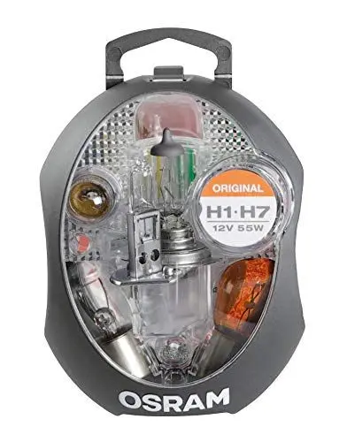 Produktbild: Osram CLK H1/H7 Original Ersatzlampenbox, Halogen-Scheinwerferlampen und Signallampen, Weiß