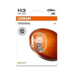 Produktbild: Osram ORIGINAL LINE 12V, H3, Halogen-Scheinwerferlampe, Einzelblister, white