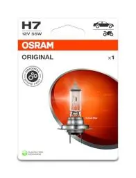 Produktbild: Osram ORIGINAL LINE 12V, H7, Halogen-Scheinwerferlampe, Einzelblister, white