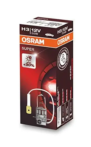 Produktbild: Osram SUPER H3, 64151SUP, 12V, 1er Faltschachtel