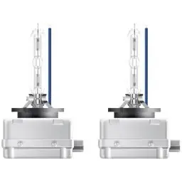 Produktbild: OSRAM XENARC® COOL BLUE® INTENSE D1S, +150% mehr Helligkeit, bis zu 6.200K, Xenon-Scheinwerferlampe, LED Look, Hängebox (2 Lampen)