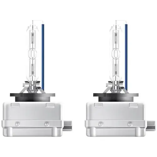 Produktbild: OSRAM XENARC® COOL BLUE® INTENSE D1S, +150% mehr Helligkeit, bis zu 6.200K, Xenon-Scheinwerferlampe, LED Look, Hängebox (2 Lampen)
